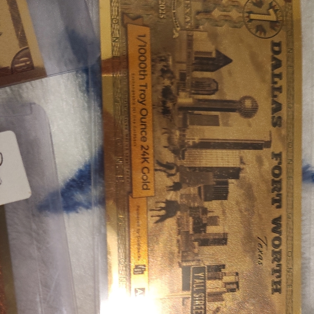 Goldback Collectible Note Set - Metallic Gold Design - Picture 10 of 12